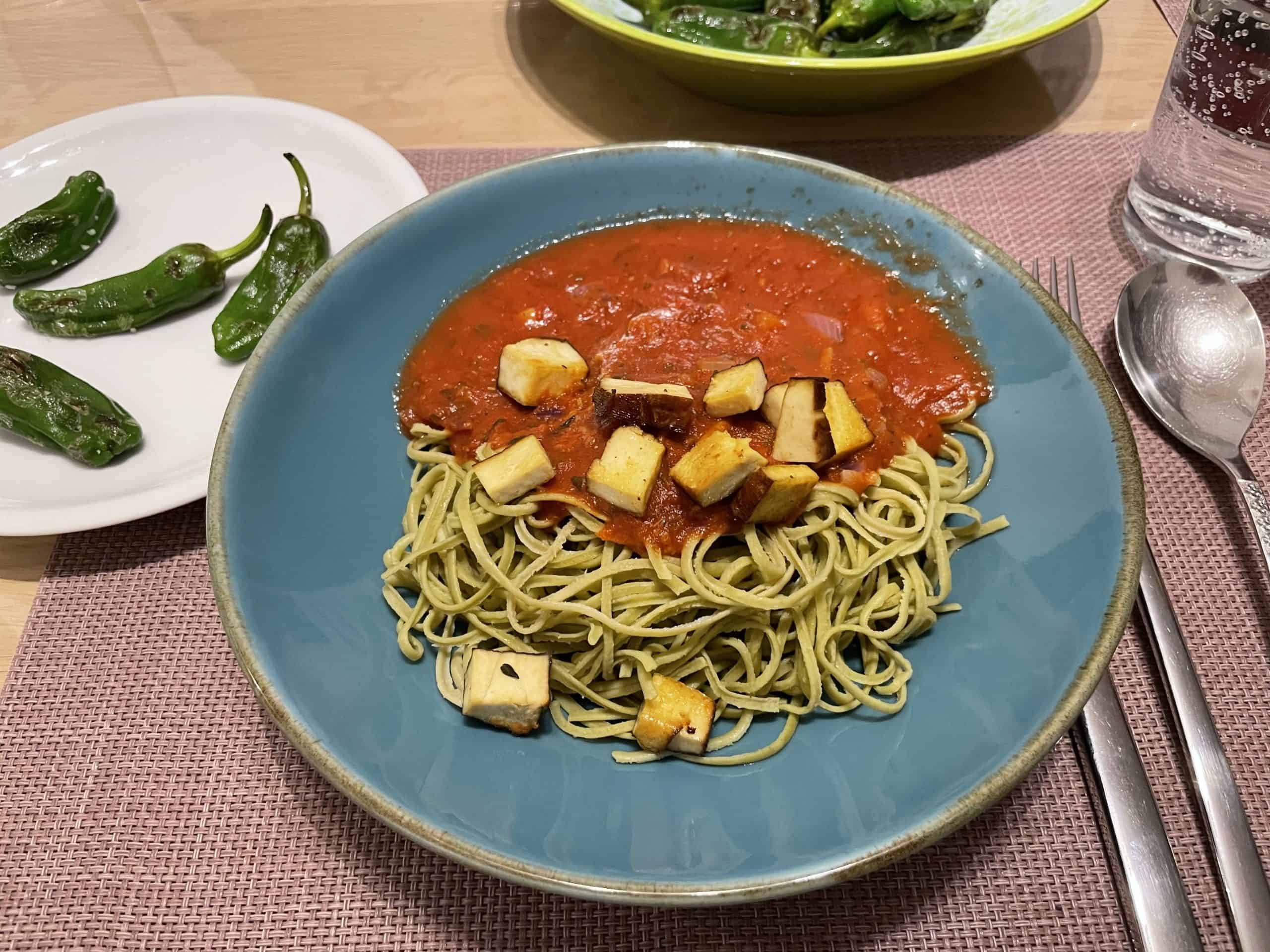 Spagetti-artiges Gericht