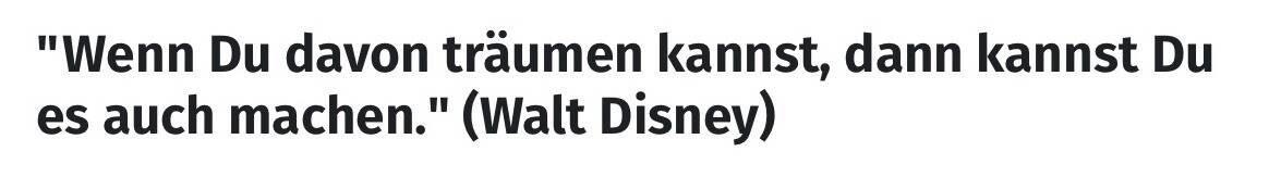 Walt Disney Zitat