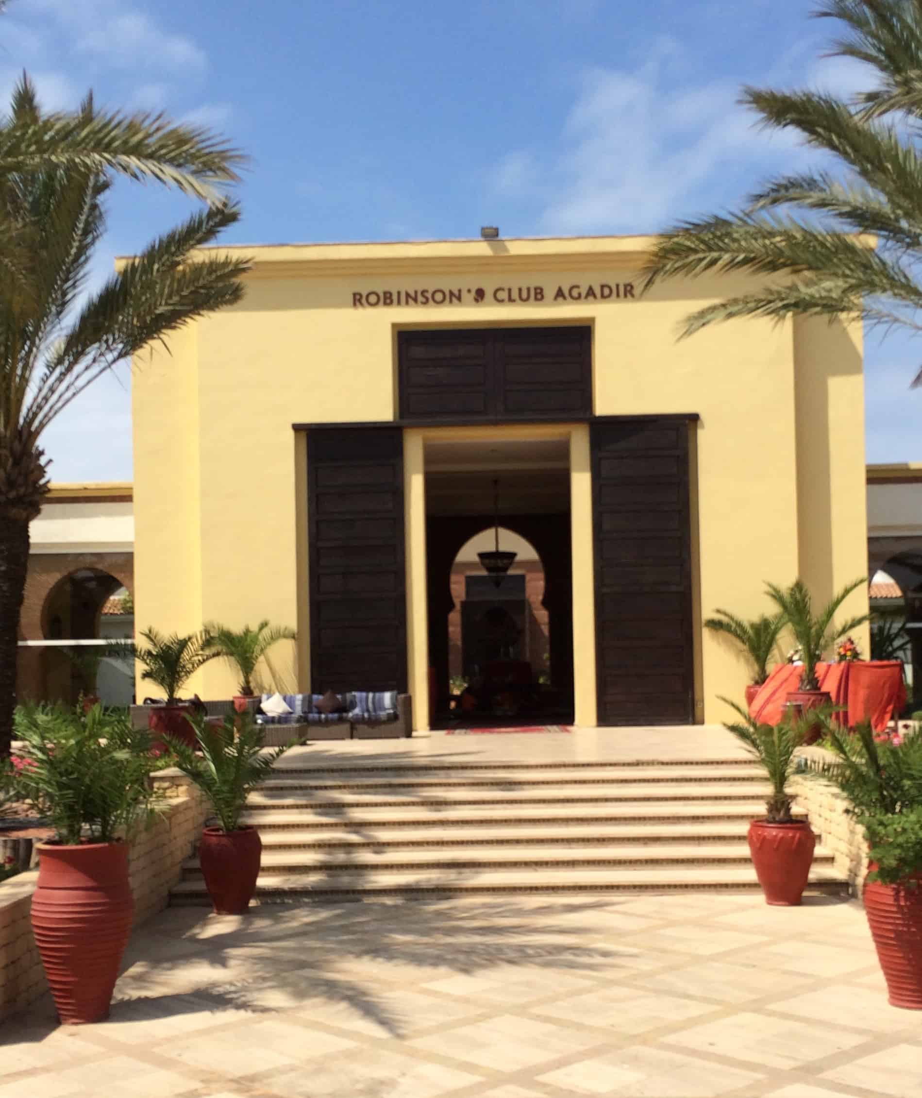Eingang des Robinson Club Agadir