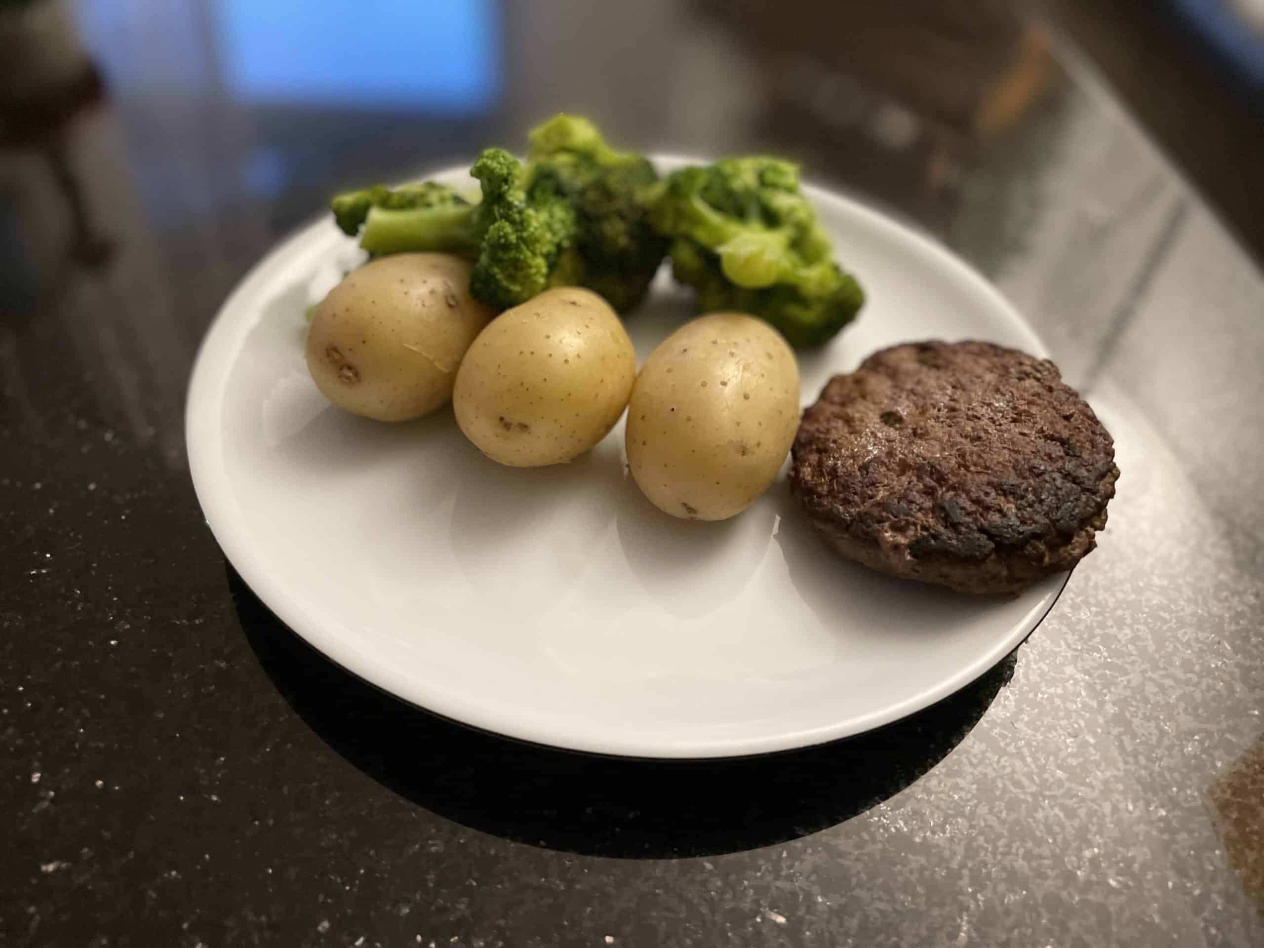 Paddie, Kartoffeln und Brokoli