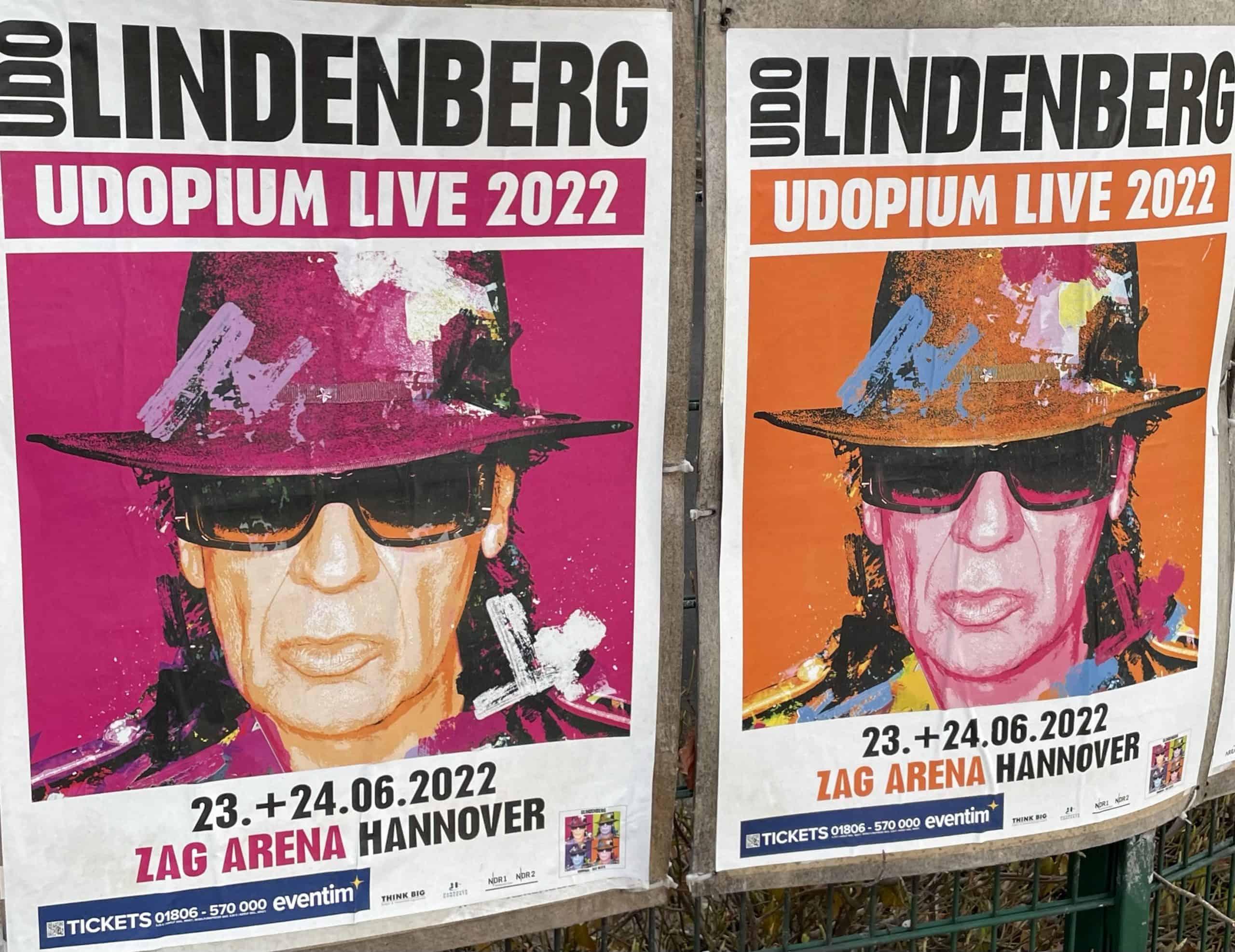 Udo Lindenberg Konzertplakate 1