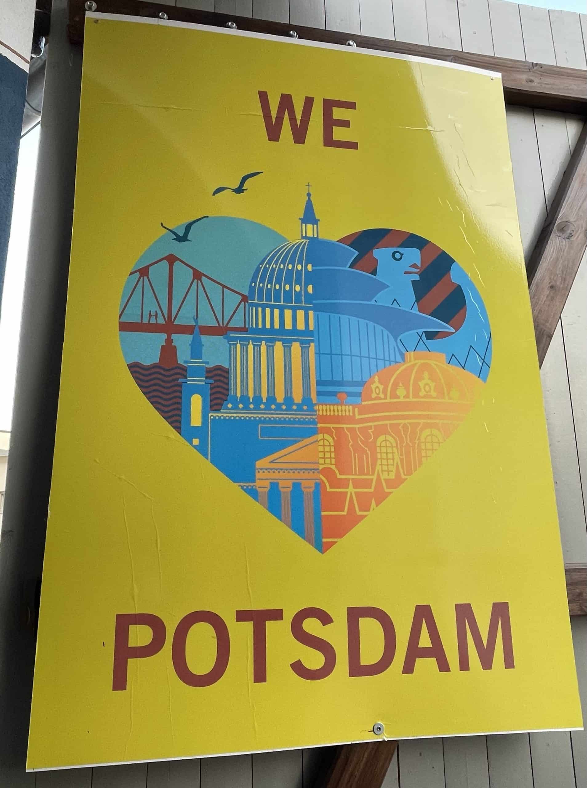 We love Potsdam Plakat