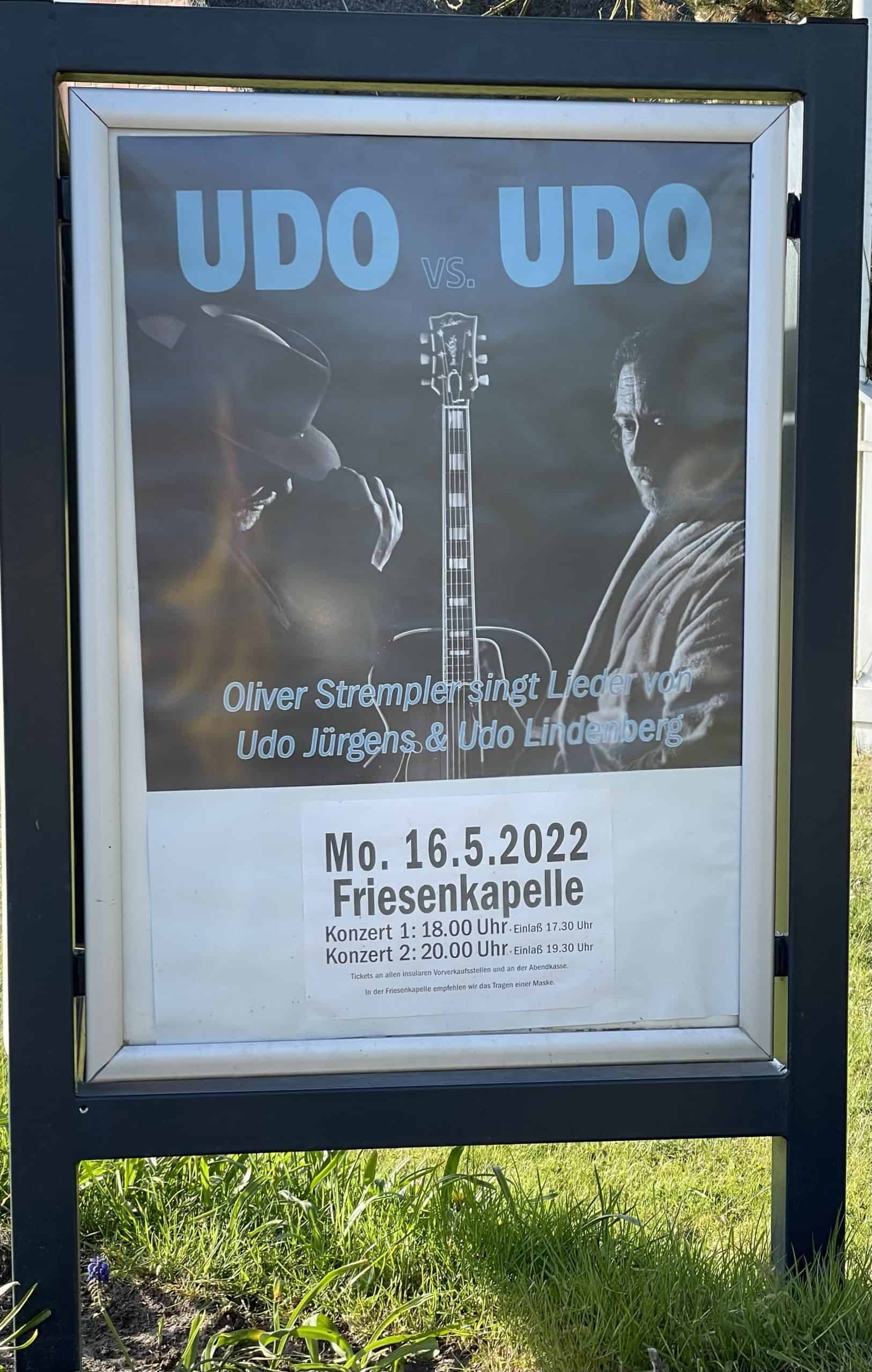 Konzert Udo vs Udo von Oliver Strempler