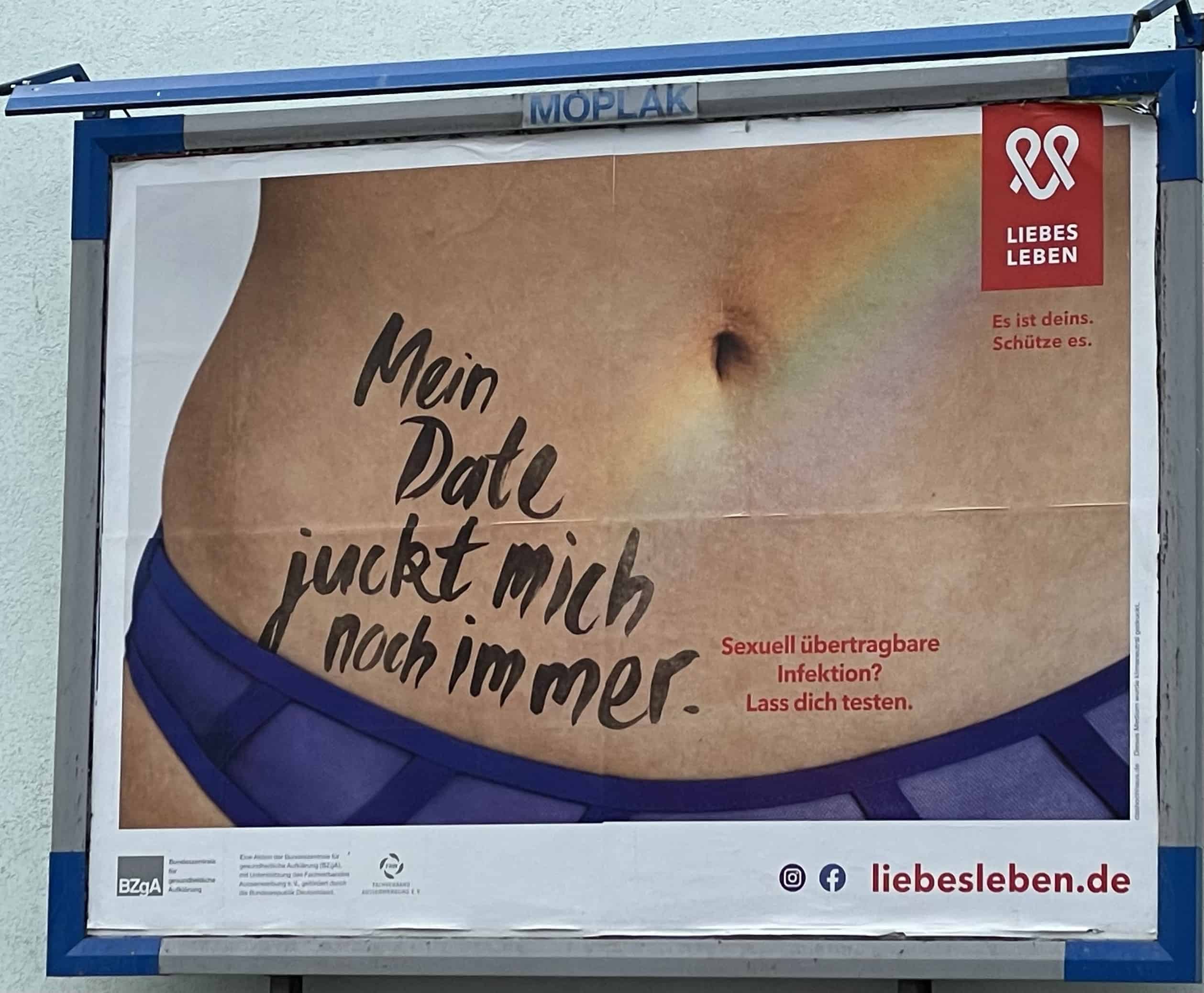 Plakat von liebesleben.de