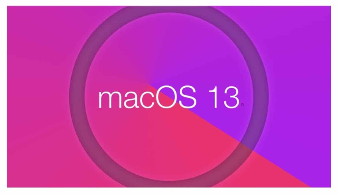macOS 13