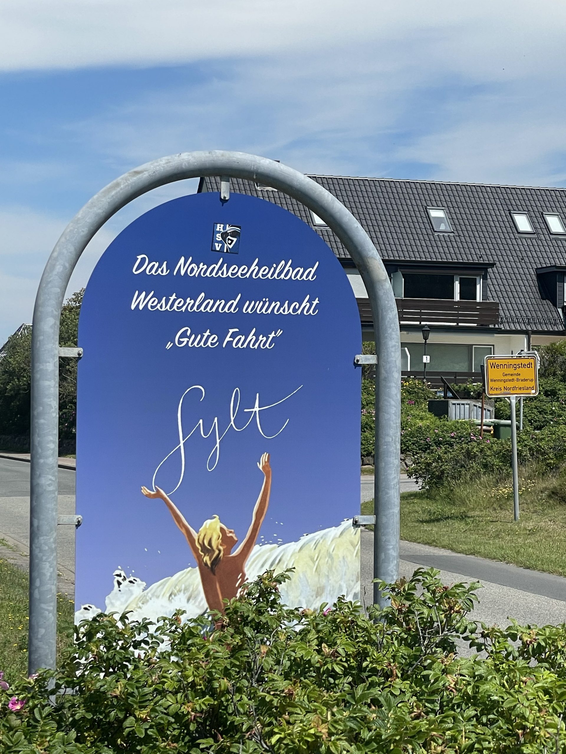 Nordseeheilbad-Westerland-Schild