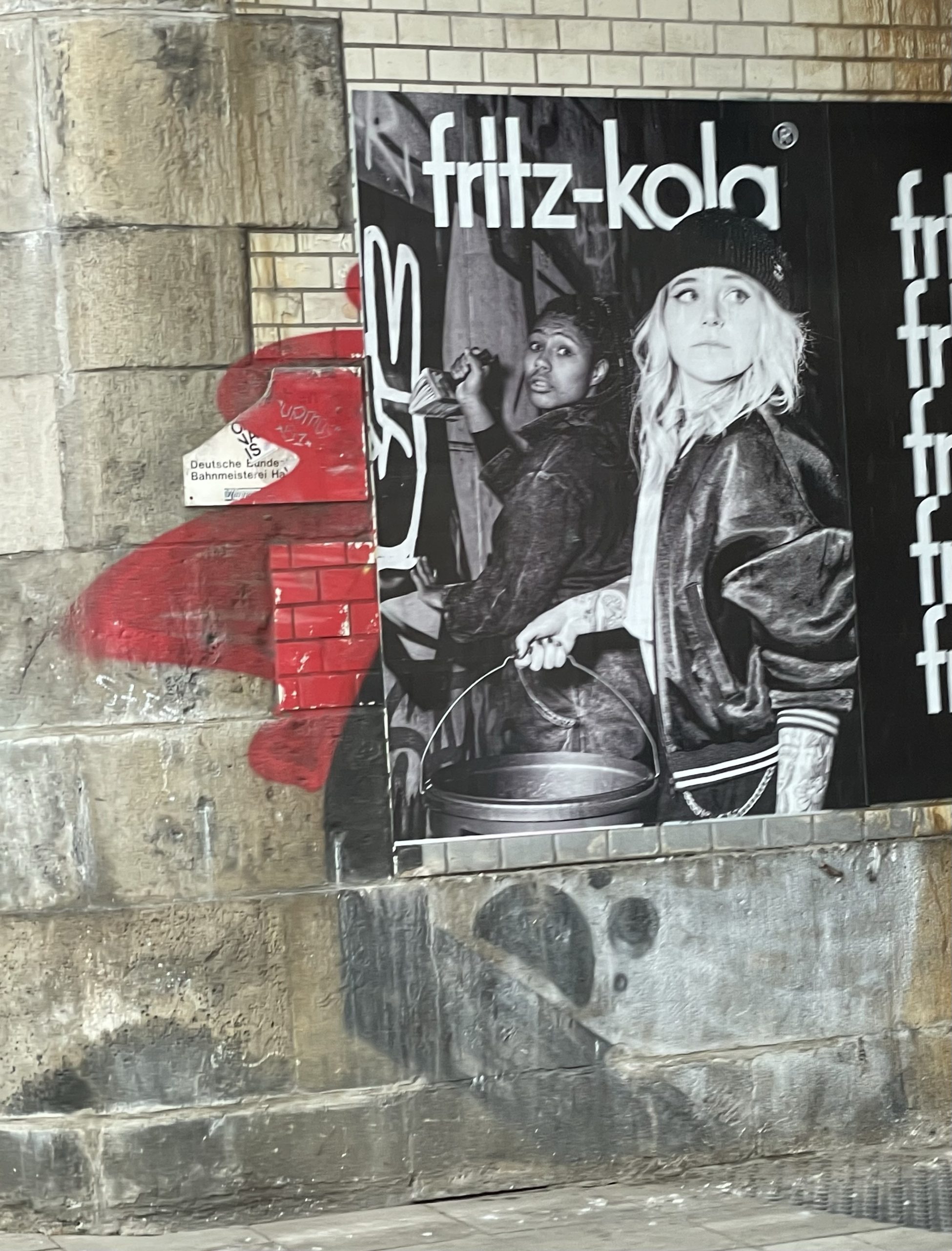 Fritz-Kola-Reklameplakat