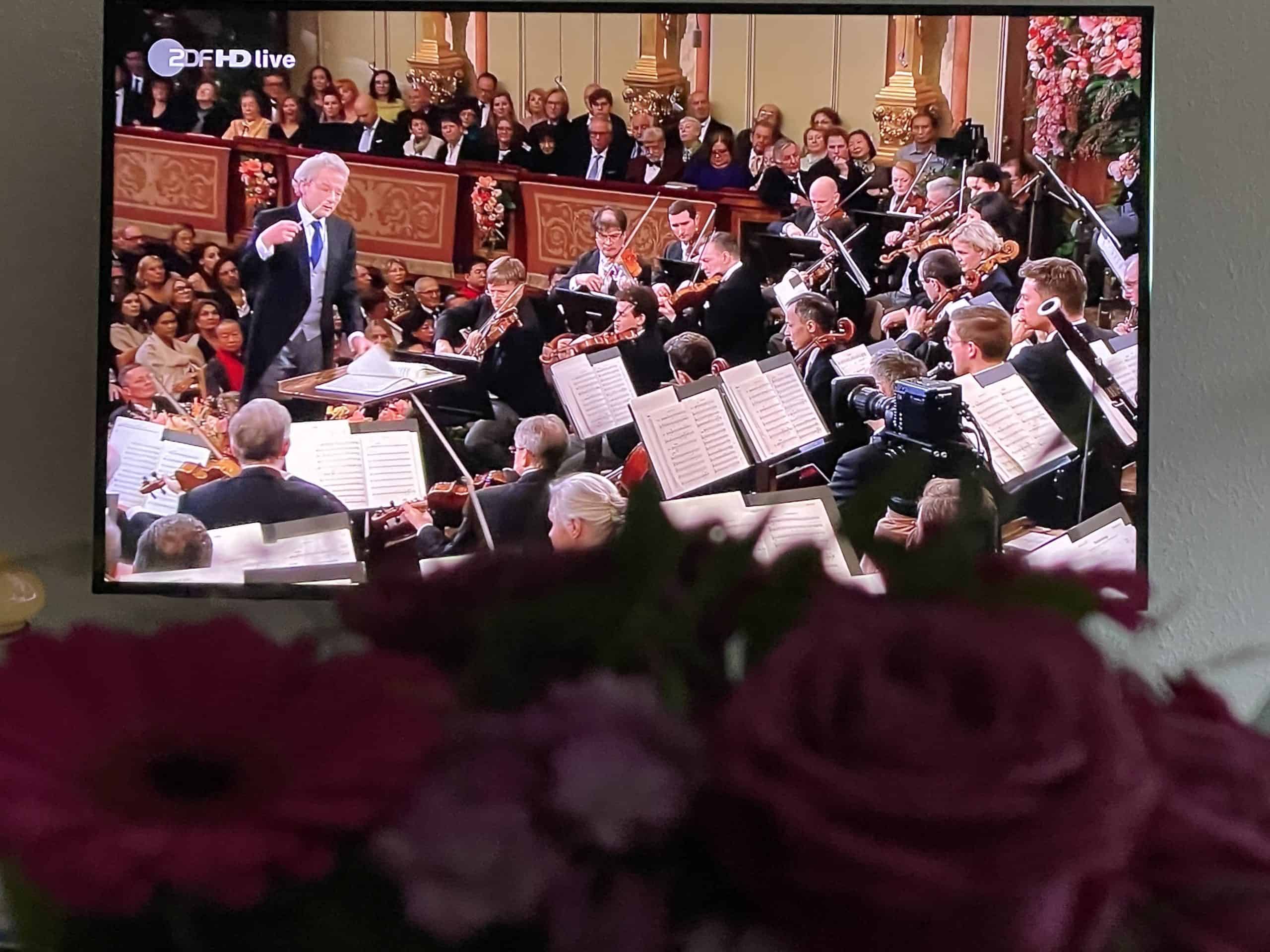 Neujahrskonzert der Wiener Philharmoniker aus dem Goldenen Saal des Musikvereins