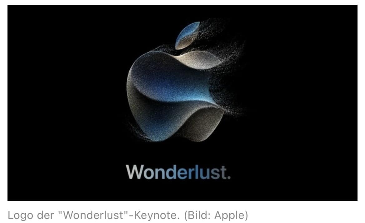 Apple iphone Keynote 2023 Logo