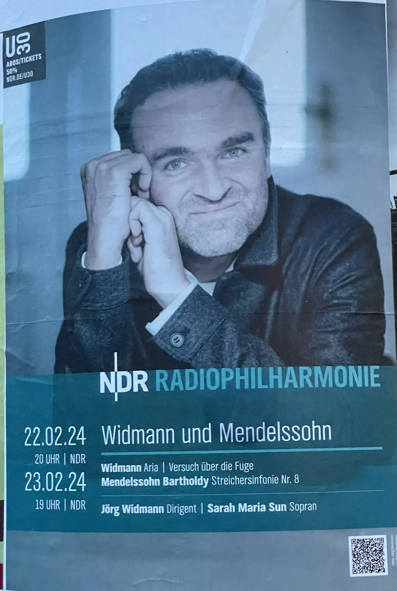 NDR Radiophilharmonie: Konzert von Wiemann mit Mendelssohn