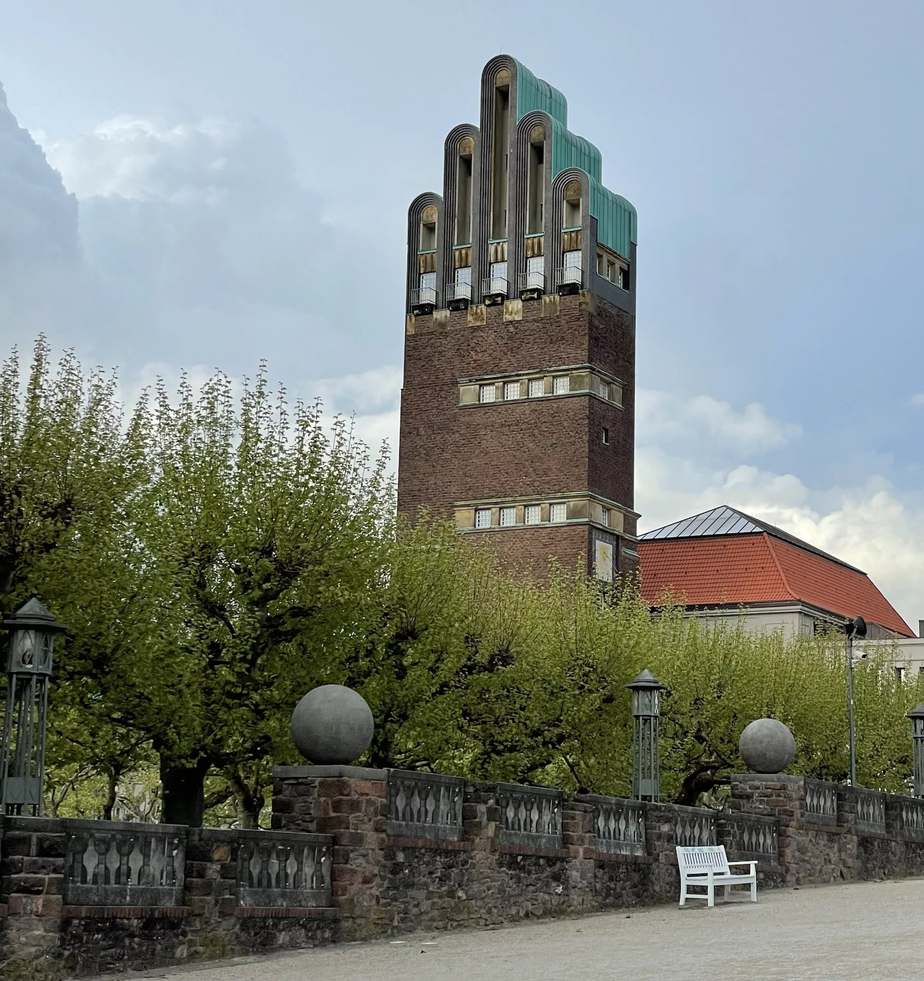 Der betendende Turmmin Darmstadt.