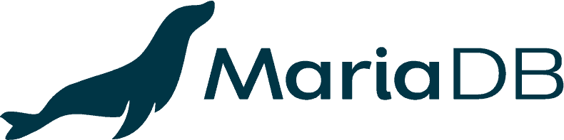 Das MariaDD-Logo mit Schriftzug unf Robbe.