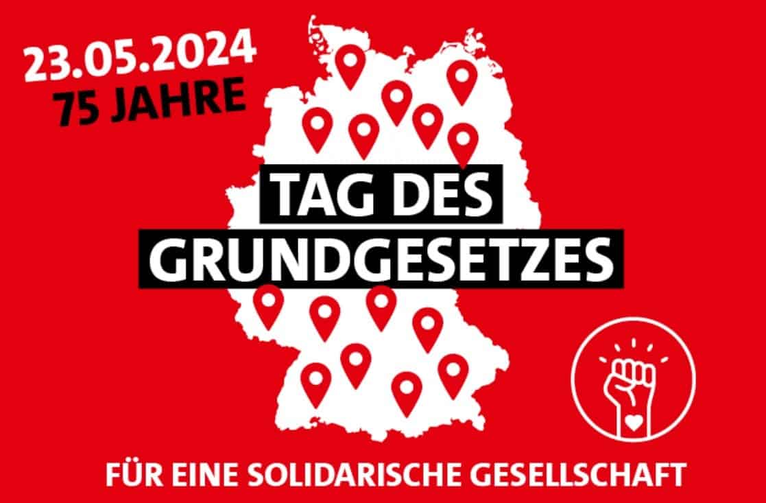 SPD-Plakat zum Tag des Grundgesetzes