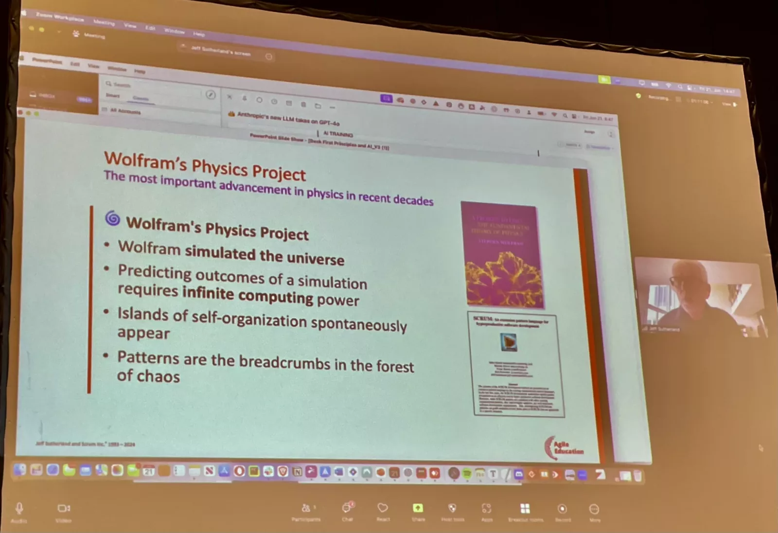 Details zu Wolfram's Physics Project werden vorgestellt.