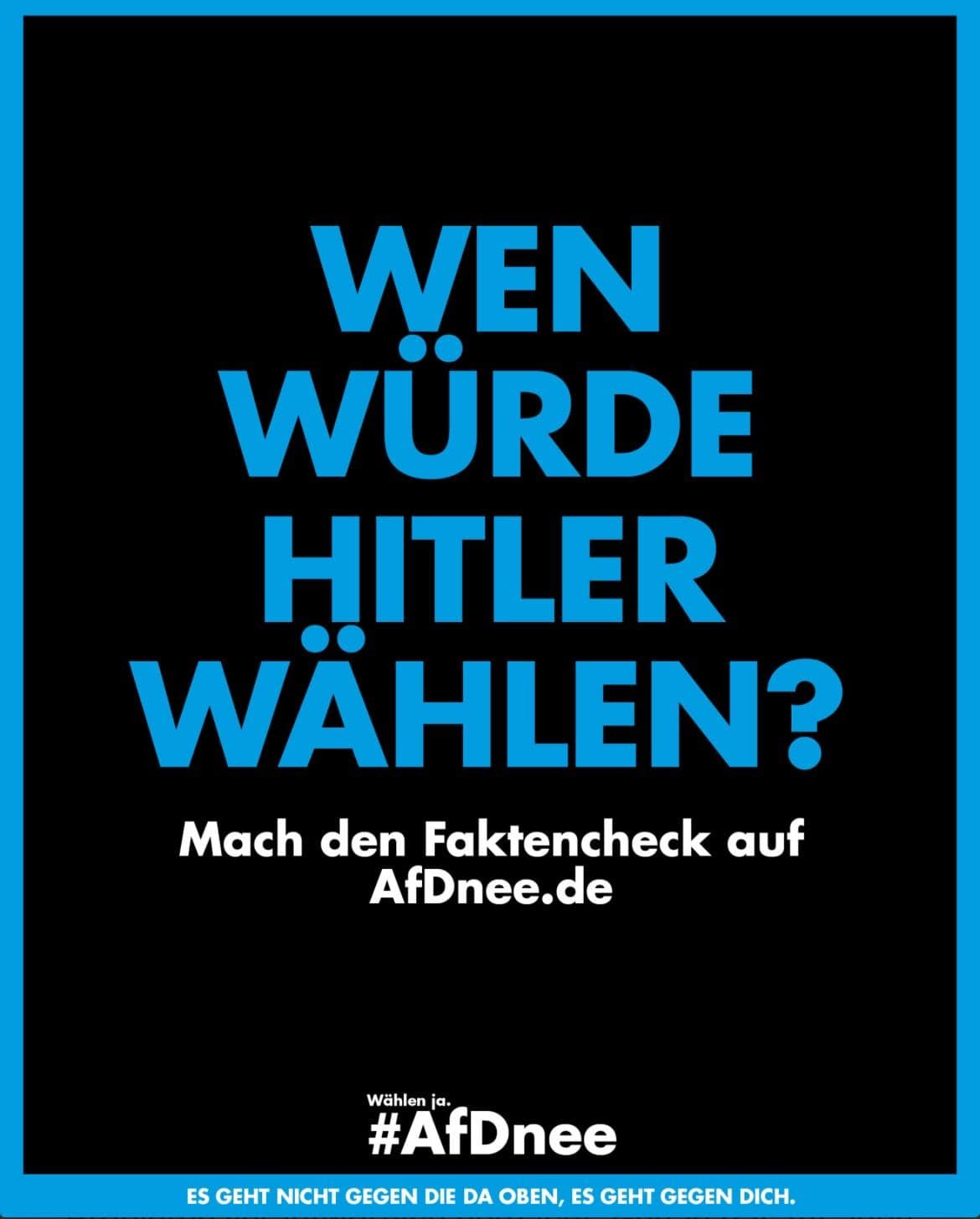 WEN WURDE HITLER WÄHLEN? Mach den Faktencheck auf AfDnee.de