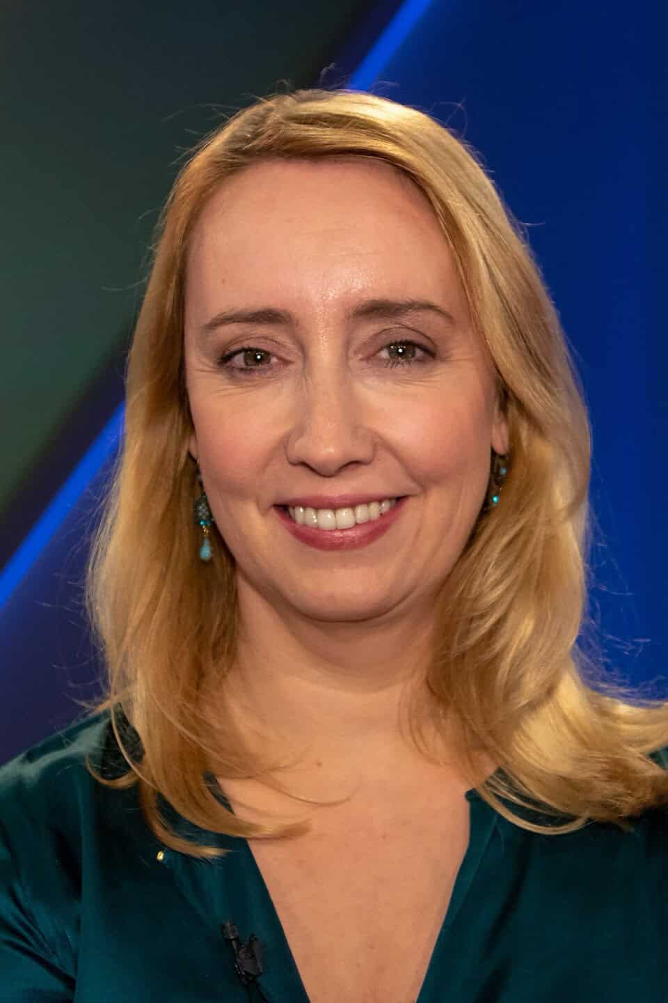 Portrait Melanie Amann in der WDR-Sendung 'Maischberger' am 2019-01-23
