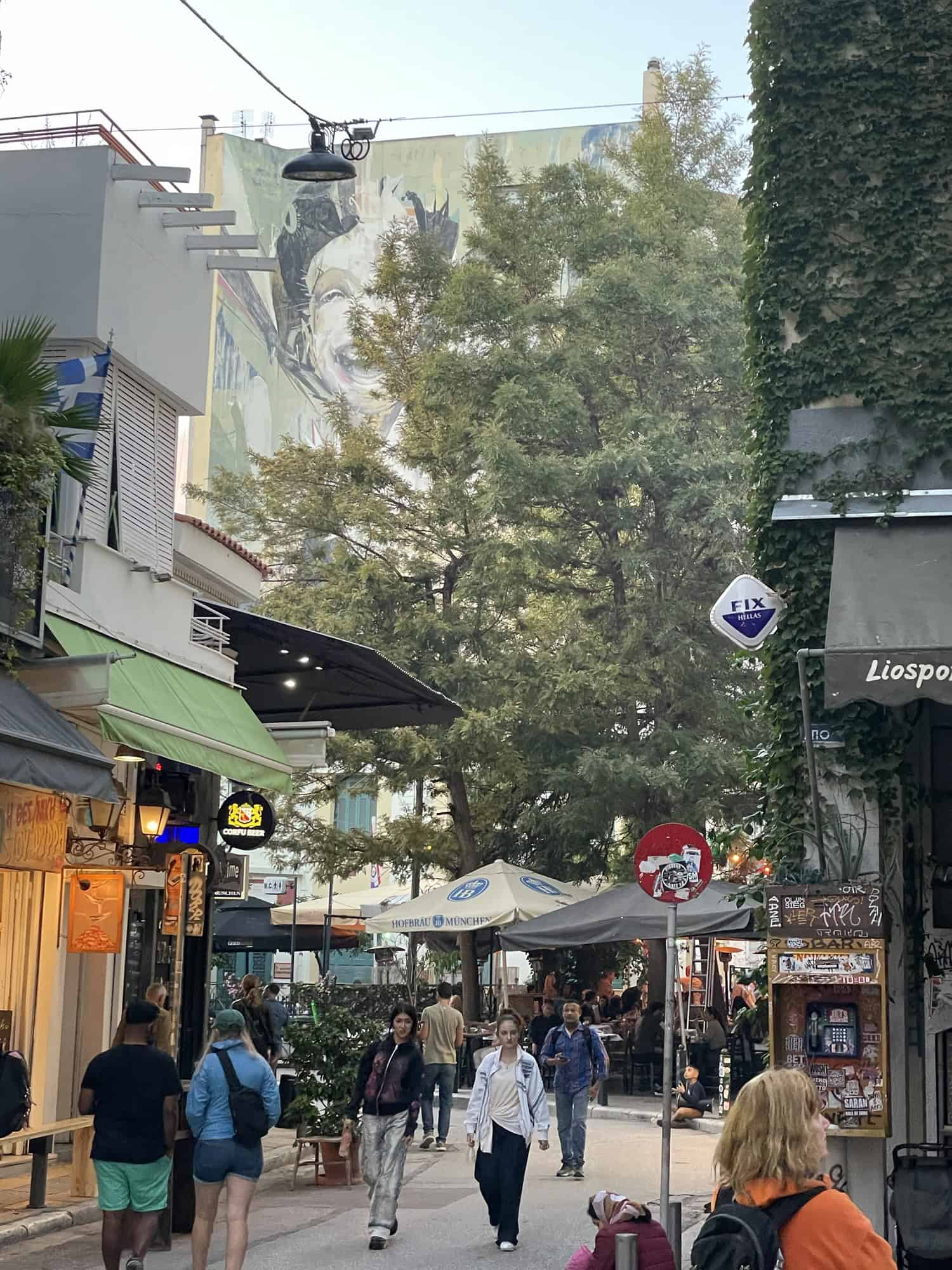 Die typischen Gassen für Monastiraki.