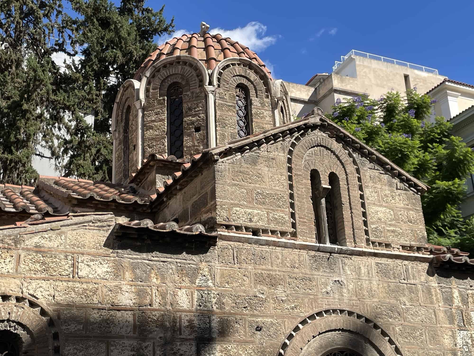 Eine orthodoxe Kirche.