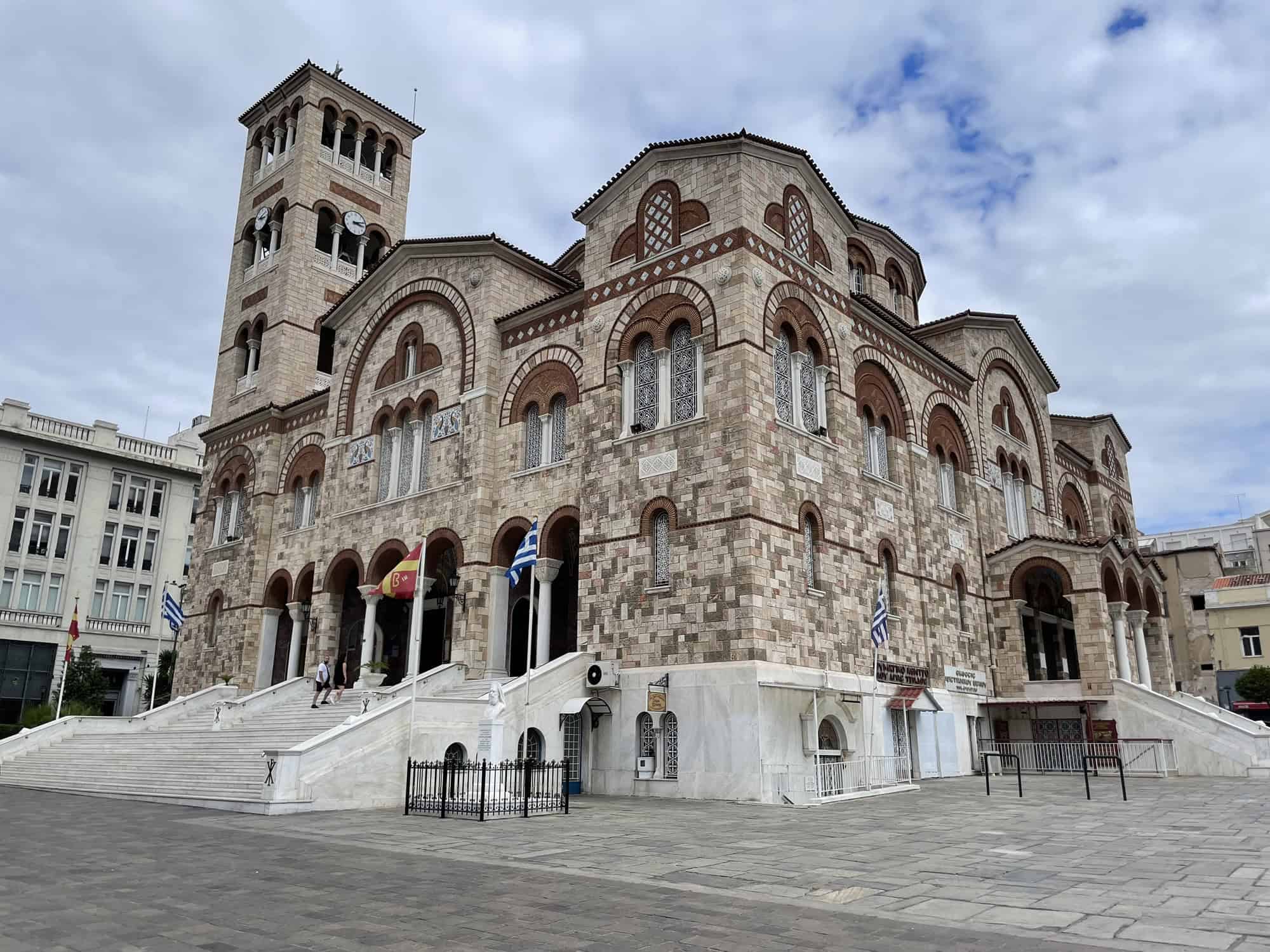 Eine orthodoxe Kirche.