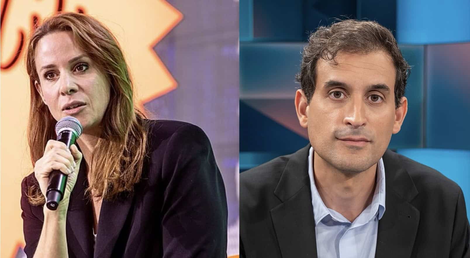 Potraits von Natalie Amiri und Philipp Peyman Engel