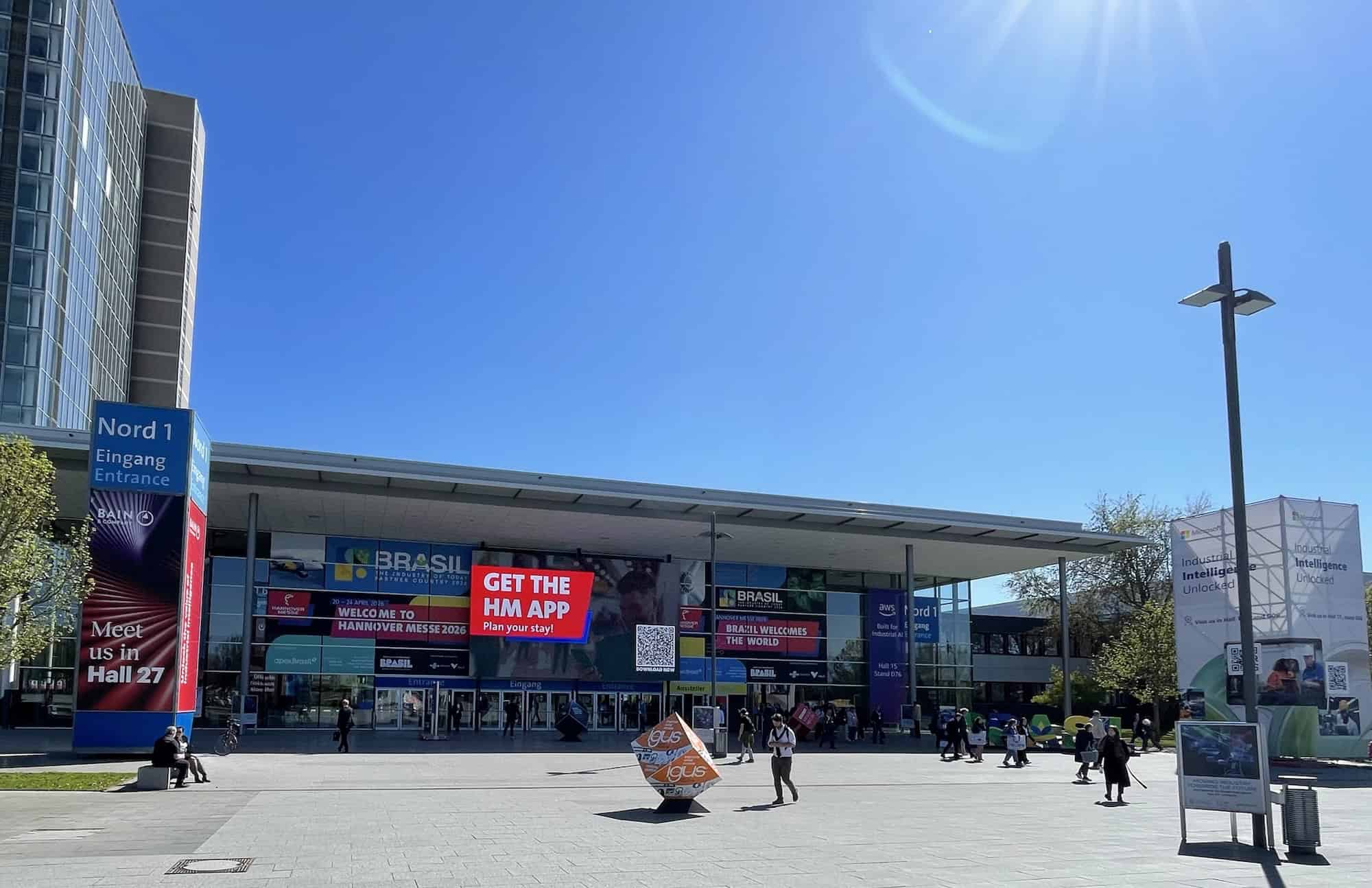 Messe Hannover Eingang Nord