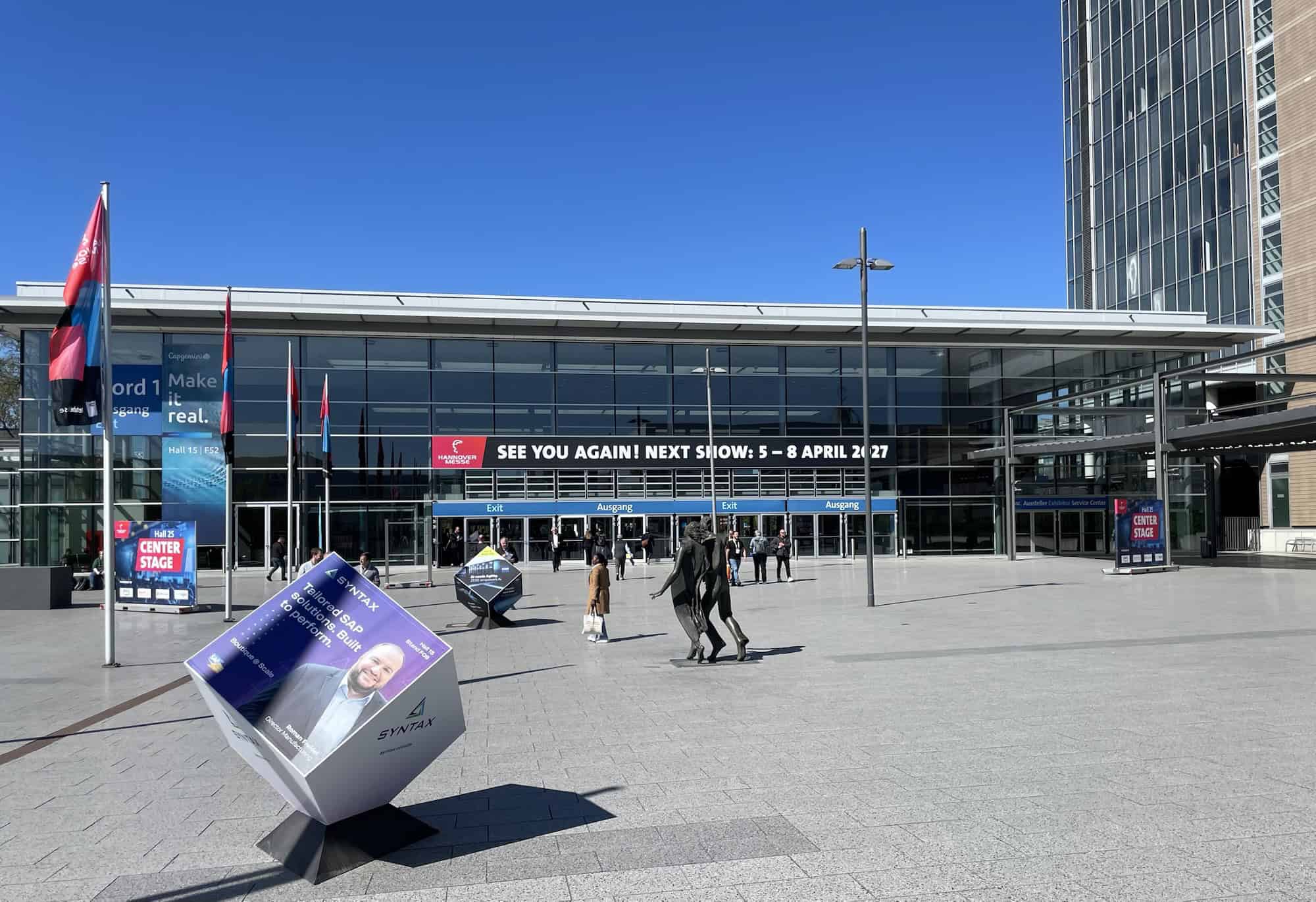 Messe Hannover Ausgang Nord