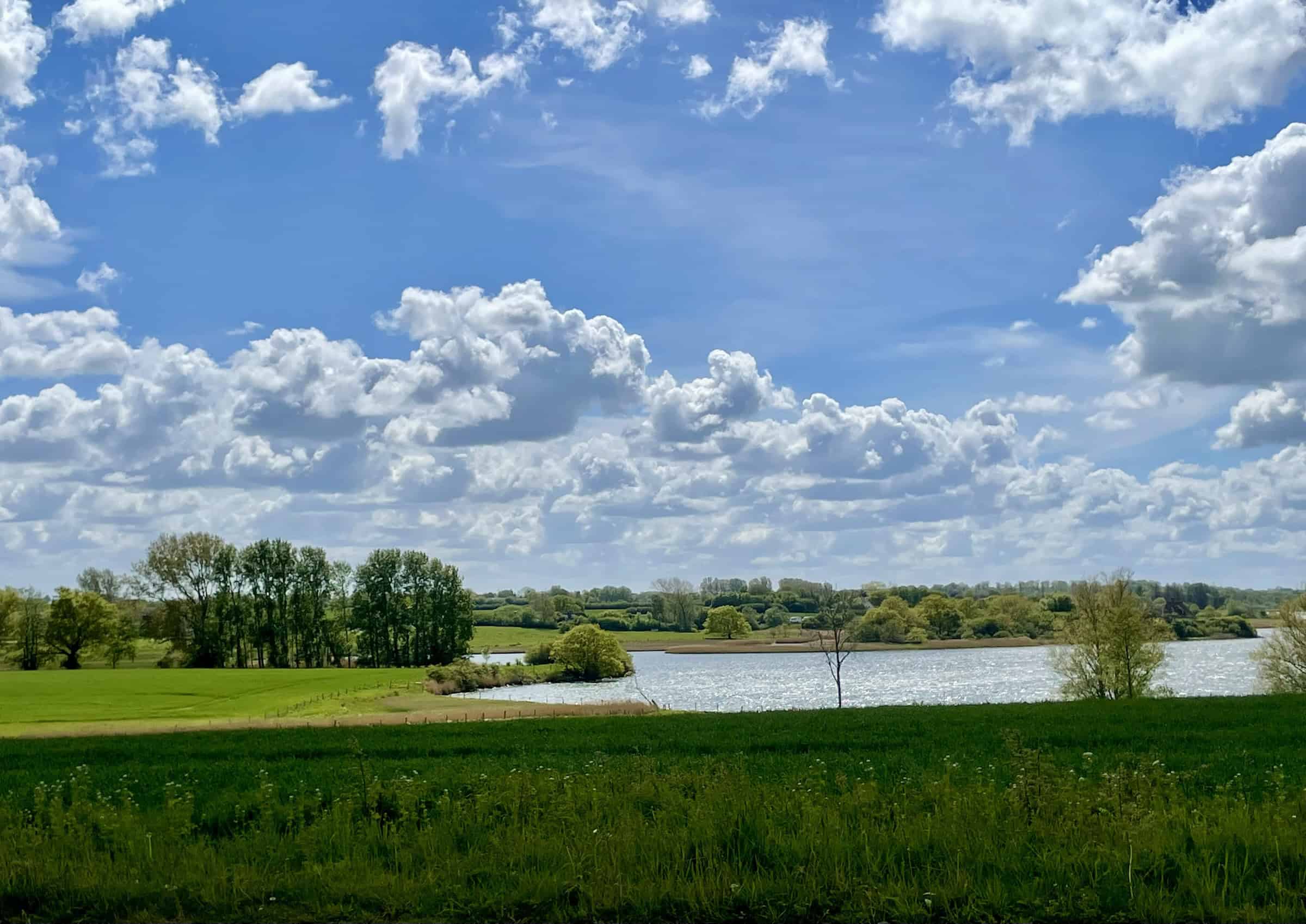 Weiterer Blick auf die Schlei von Amalienburg.