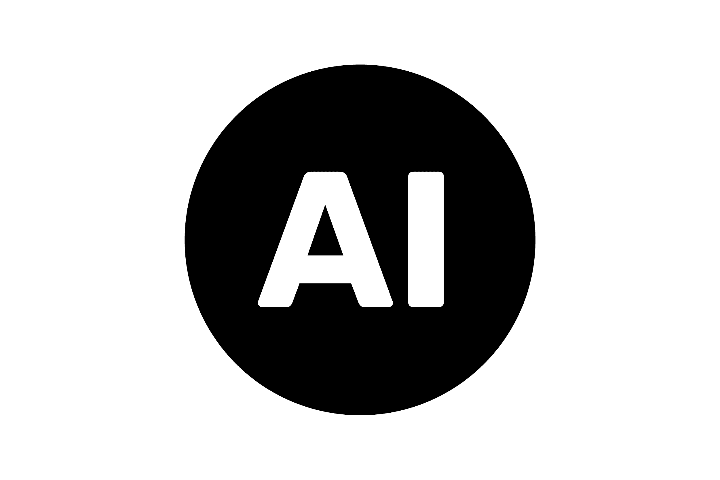 AI-Icon zur Klassifizierung von KI-generierten Inhalten