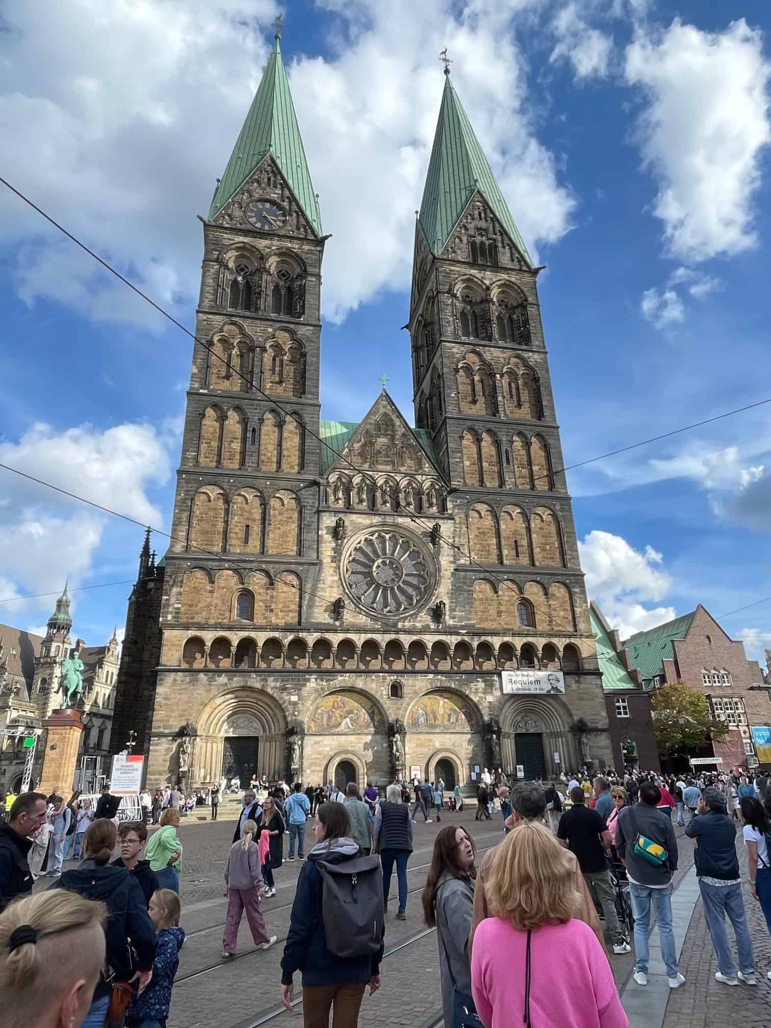 Ansicht des Bremer Doms.